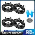 Set of 4 Wheel Spacers Adapters for Jeep Wrangler (1" 5x5 to 5x4.5)