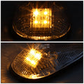 5Pcs Chrome Housing Yellow LED Cab Roof Running Light for Dodge Ram (1999–2001)