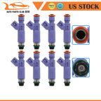 8pcs Fuel Injectors for Ford F-150 Mustang (2009–2010) V8 4.6L 9L3Z9F593E