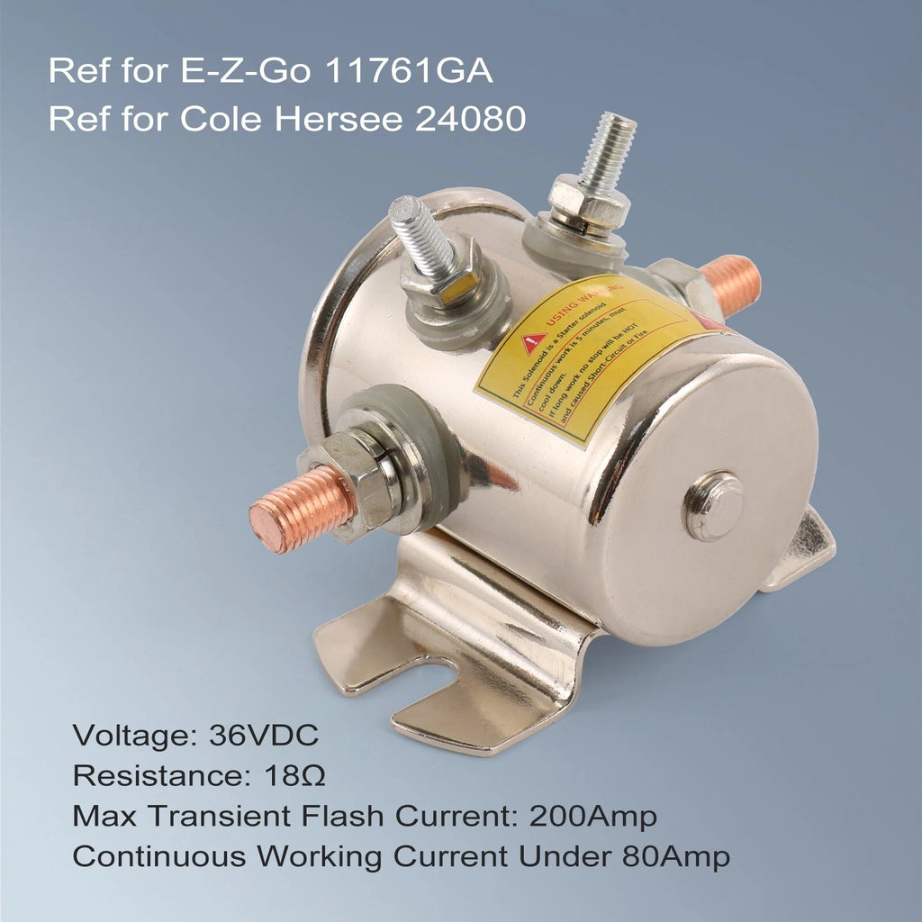36 Volt Solenoid for Electric Golf Cart