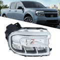 Headlight for Ford Maverick Lariat (2022–2024) LED DRL Clear Housing