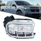 Headlight for Ford Maverick Lariat (2022–2024) LED DRL Clear Housing
