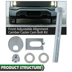 Adjustable Camber Caster Cam Bolts for Ford F150 (2004–2008, 2021–2023)