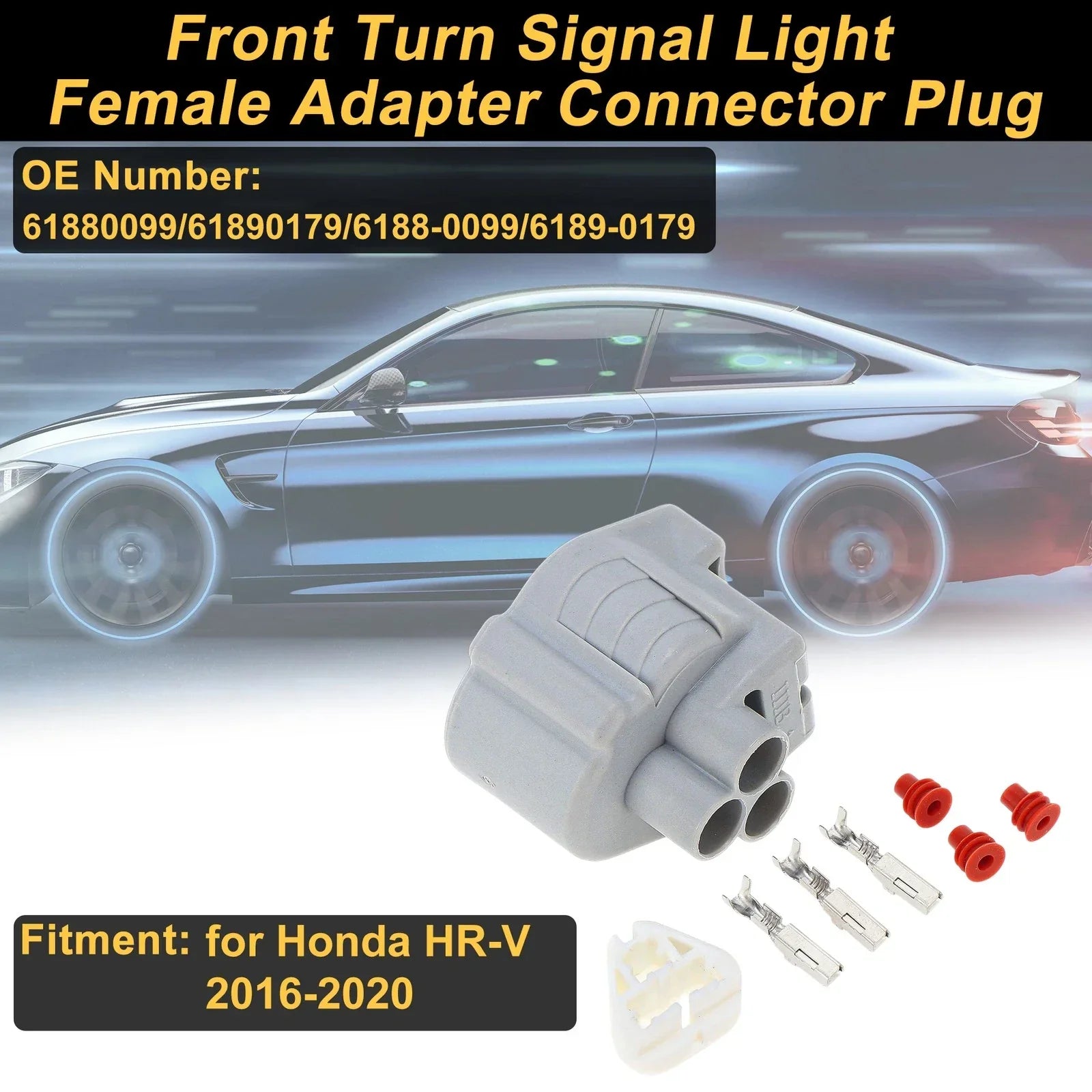 3 Pin Ignition Coil Connector Plug for Honda HR-V (2016-2020)