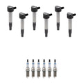 Set of 6 Ignition Coils & Spark Plugs for Lexus IS300 RC350 (2001–2006)