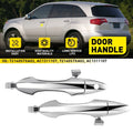 2X Exterior Door Handle for Acura MDX (2007–2013) Front Left + Right Outer