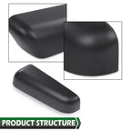 2Pcs Mirror Cover Set for Ford F150 (2009–2014) Black