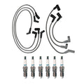 Denso 8mm Wire Set & 6 Iridium TT Spark Plugs for Ford Windstar (1995–2003)