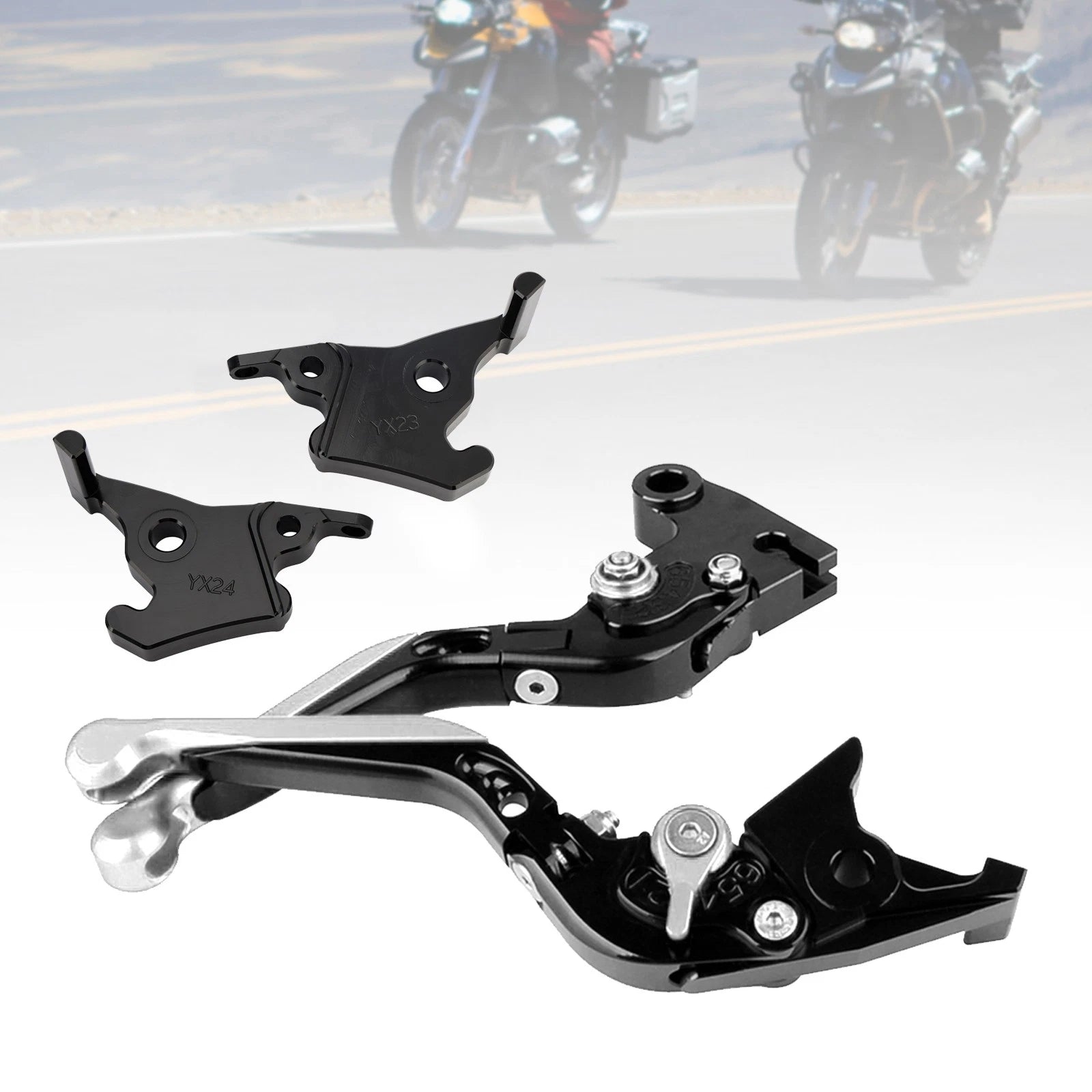 Adjustable Clutch Brake Lever for Yamaha XMAX 300 (2023–2025) Silver