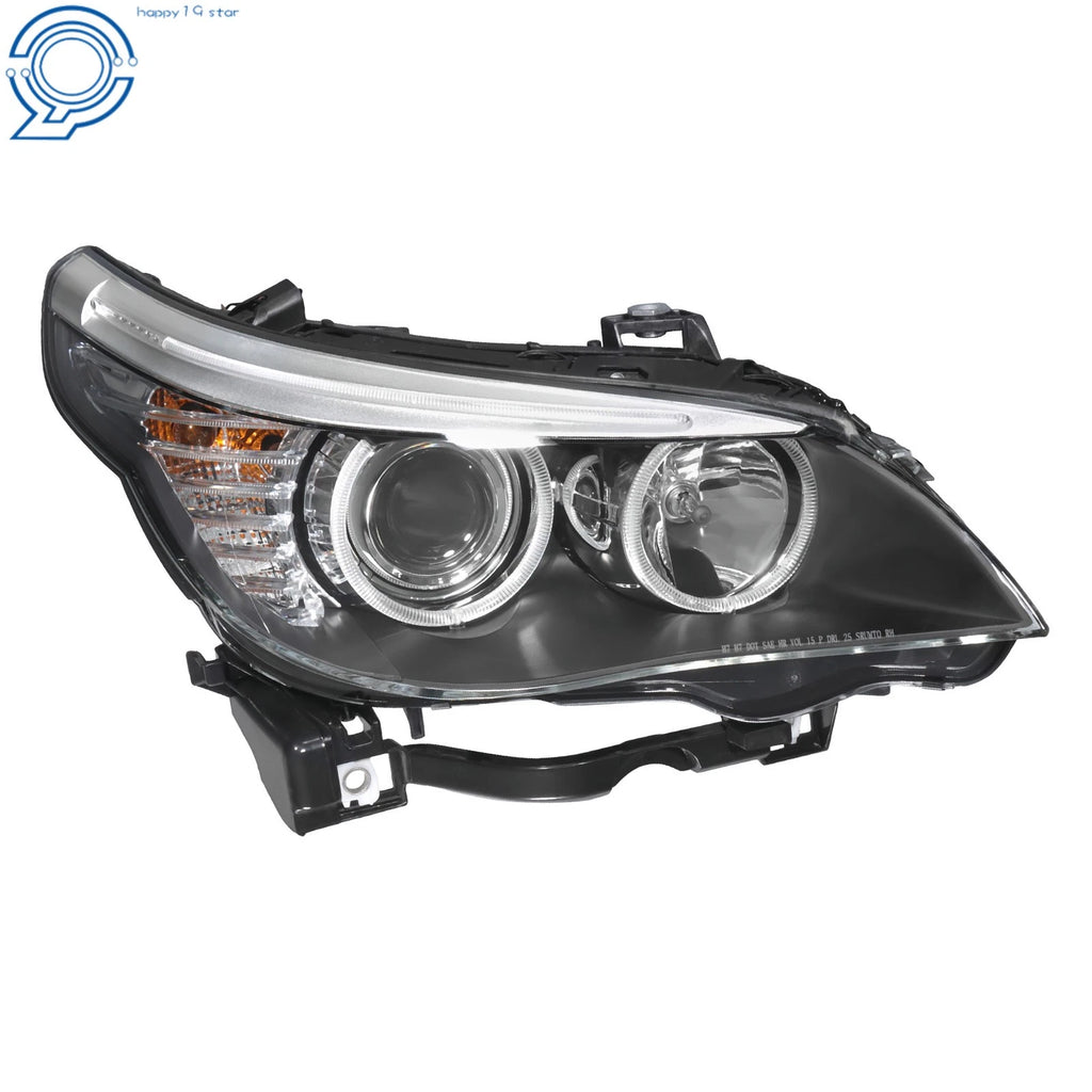Passenger Side Headlight for BMW 528i (2008-2010) Halogen Projector RH