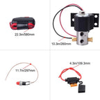 Roll Control Line Lock Hill Holder Install Kit for Brake Line (Black)