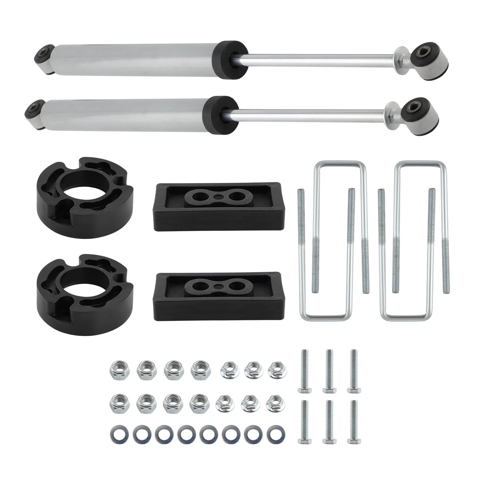 2.5" Lift Leveling Kit with Shock for Ford F-150 2WD 4WD (2004–2008)