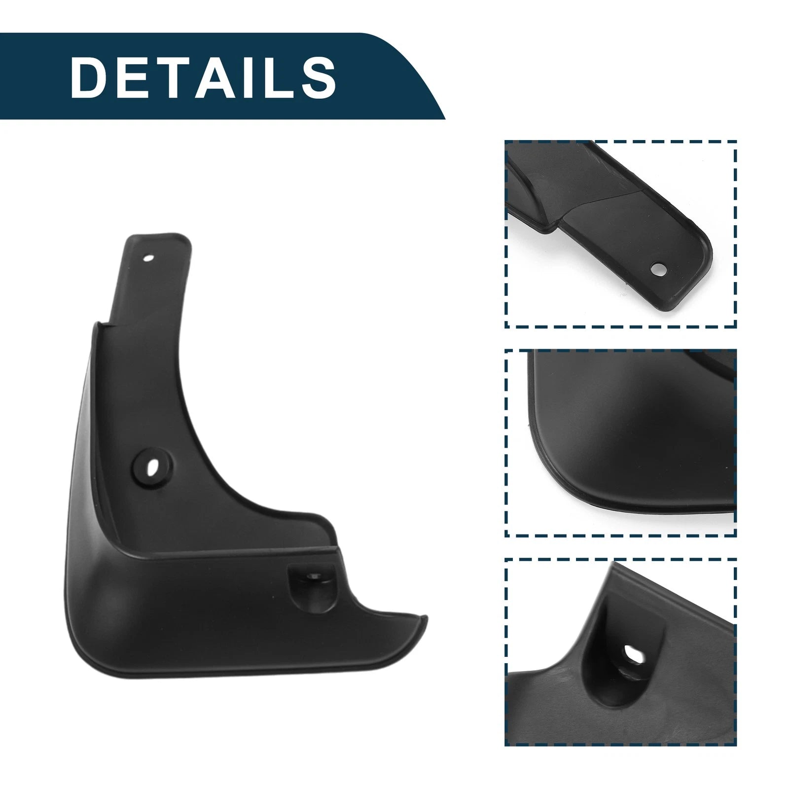 Set of 4 Mud Flaps Splash Guards for Toyota Camry (2003–2009)