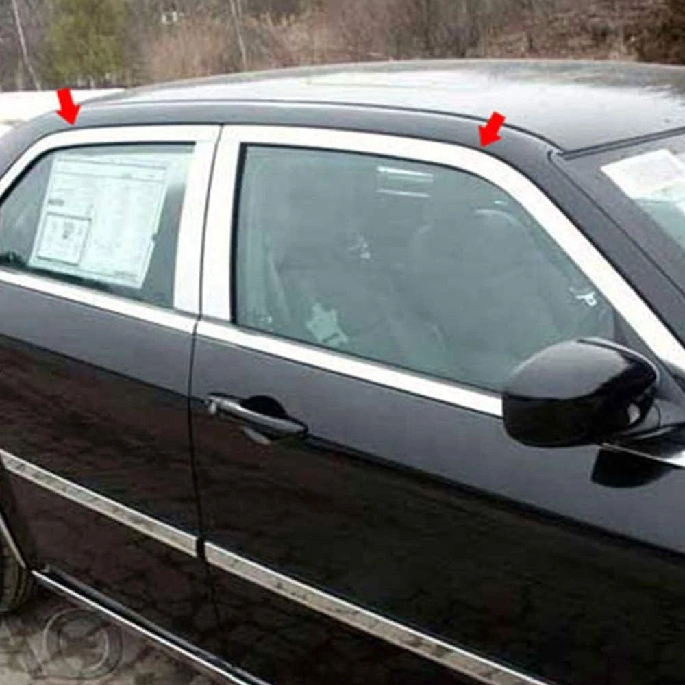 Luxury FX Stainless Window Package 4pc Replacement for Chrysler 300C (2005–2010)