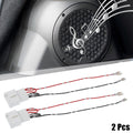 2 Pcs Speaker Connector Wire Harness Adapter for Mazda Ford 