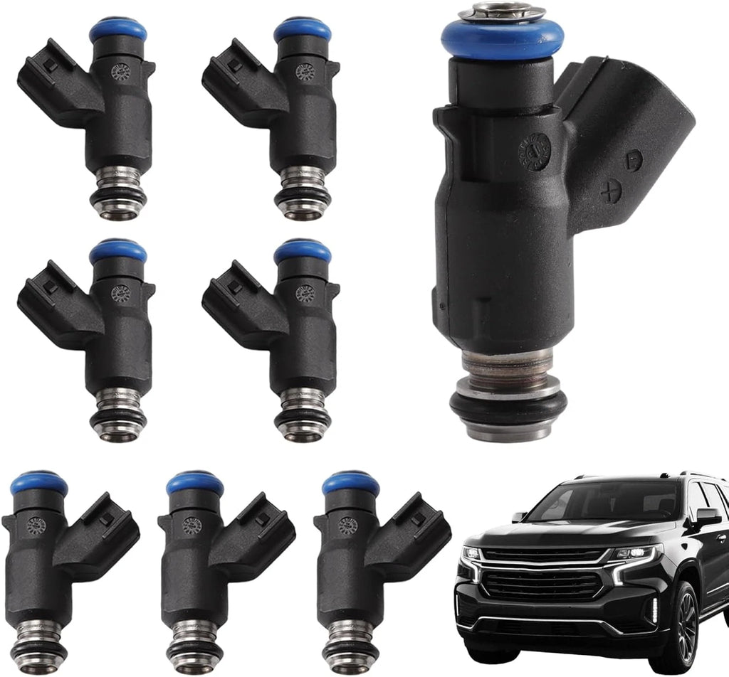 8x Flex Fuel Injectors for Chevy Tahoe GMC Sierra (2010–2014) 12613411GM