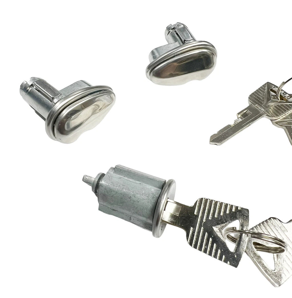 Ignition Door Lock Cylinders Key Set Replacement for Ford Falcon (1960–1963)