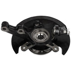 2X Front Wheel Hub Bearing & Steering Knuckle for Honda Civic (2001–2002)
