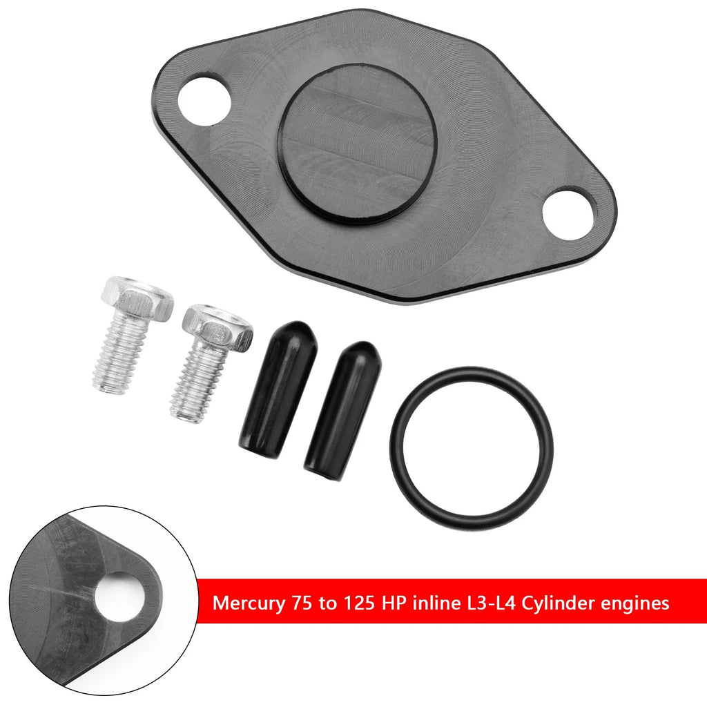 Block Off Oil Injection for Mercury 75-125 HP (1988–2005) - 420212