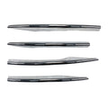 Set of 4 Fog Light Cover Trim for Mercedes Benz E Class W213 (2021+) Chrome