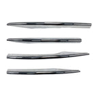 Set of 4 Fog Light Cover Trim for Mercedes Benz E Class W213 (2021+) Chrome