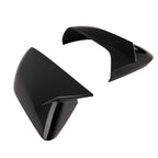 Set of 2 Door Mirror Caps for Ford Mustang (2015–2023) Black ABS