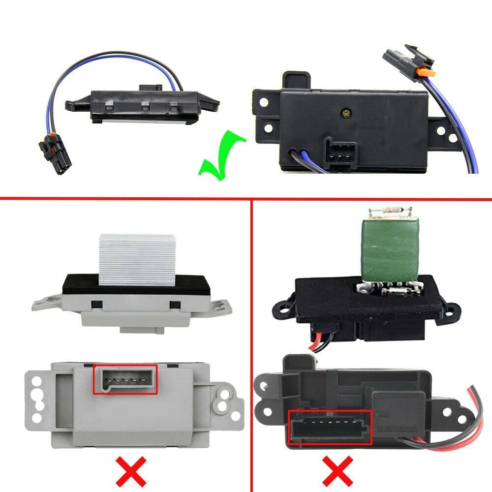 HVAC Blower Motor Resistor for Chevrolet Silverado 1500 (2003–2007)