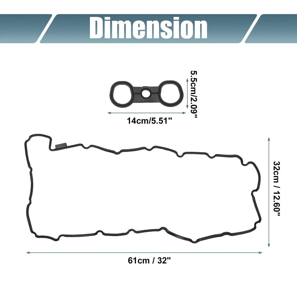 Valve Cover Gasket Set for BMW 740iL (1996-1998)
