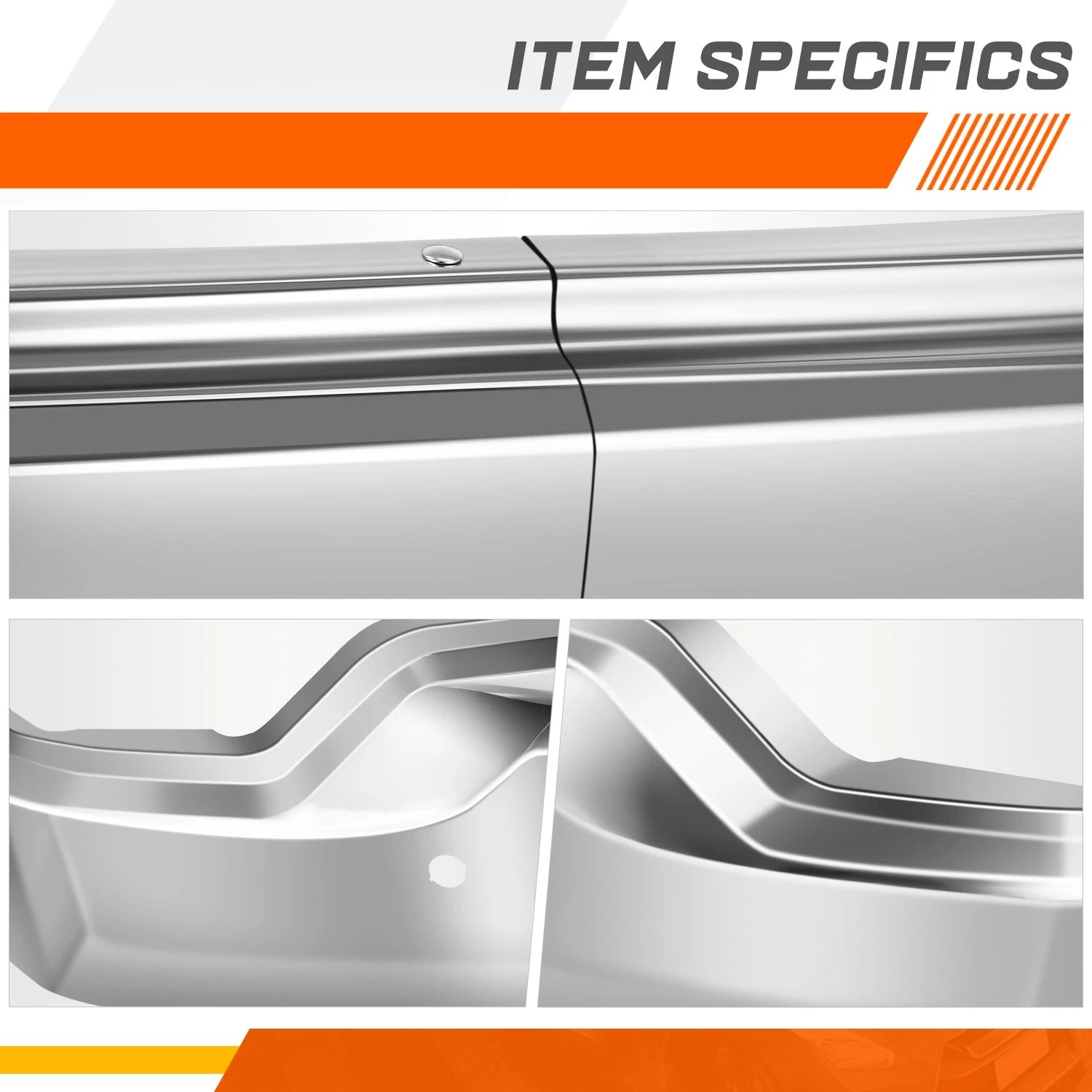 Front Bumper Face Bar for GMC Sierra 1500 Limited (2019–2022) w/ Sensor Holes