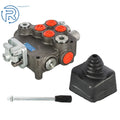 Hydraulic Directional Control Valve w/Joystick for US Equipment (21GPM, 2 Spool)