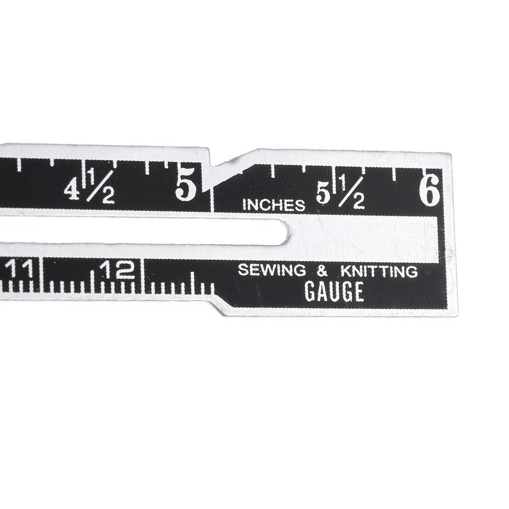 Sliding Gauge Ruler for DIY Sewing and Knitting