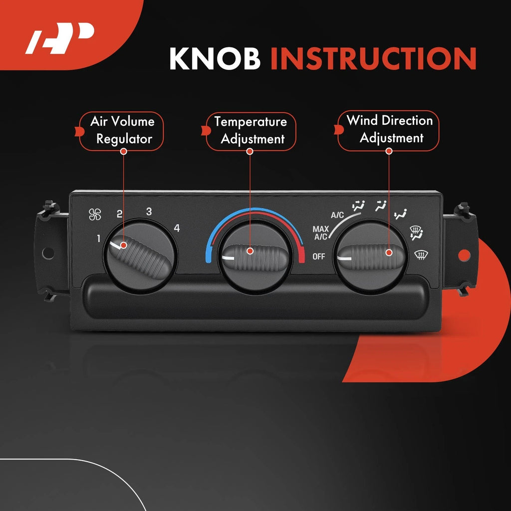 Heater Climate Control Module for Chevy Blazer S10 GMC Jimmy (1995-2005)