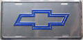 Chevy License Plate Bow Tie Emblem for Silverado