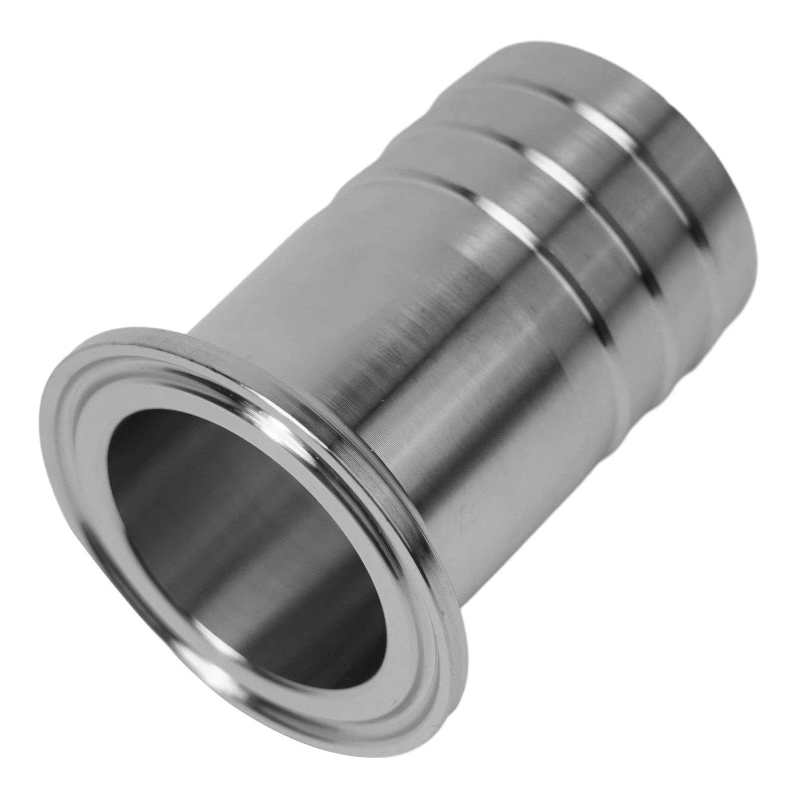 1.5 Inch Tri Clamp to 1.5 Inch Fitting Adapter Rubber Hose SS304