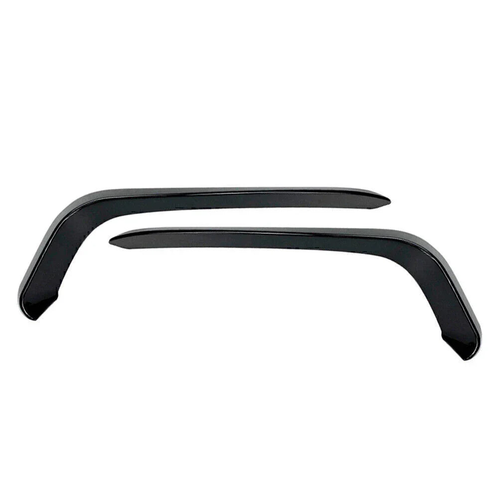 ABS Glossy Black Front Fog Light Trim for VW Passat Variant (2017-2018)