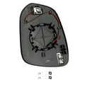 Heated Mirror Glass for Toyota Highlander (2014–2019) BSM Passenger Side