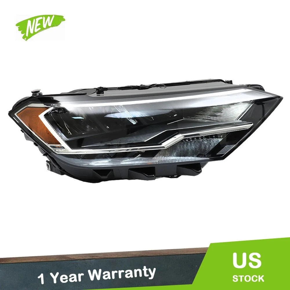 Passenger Side LED Headlight Assembly for Volkswagen Jetta (2019–2023)