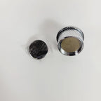 Seat Mount Knob 1/4"-20 Skull/CC Stainless for Harley-Davidson