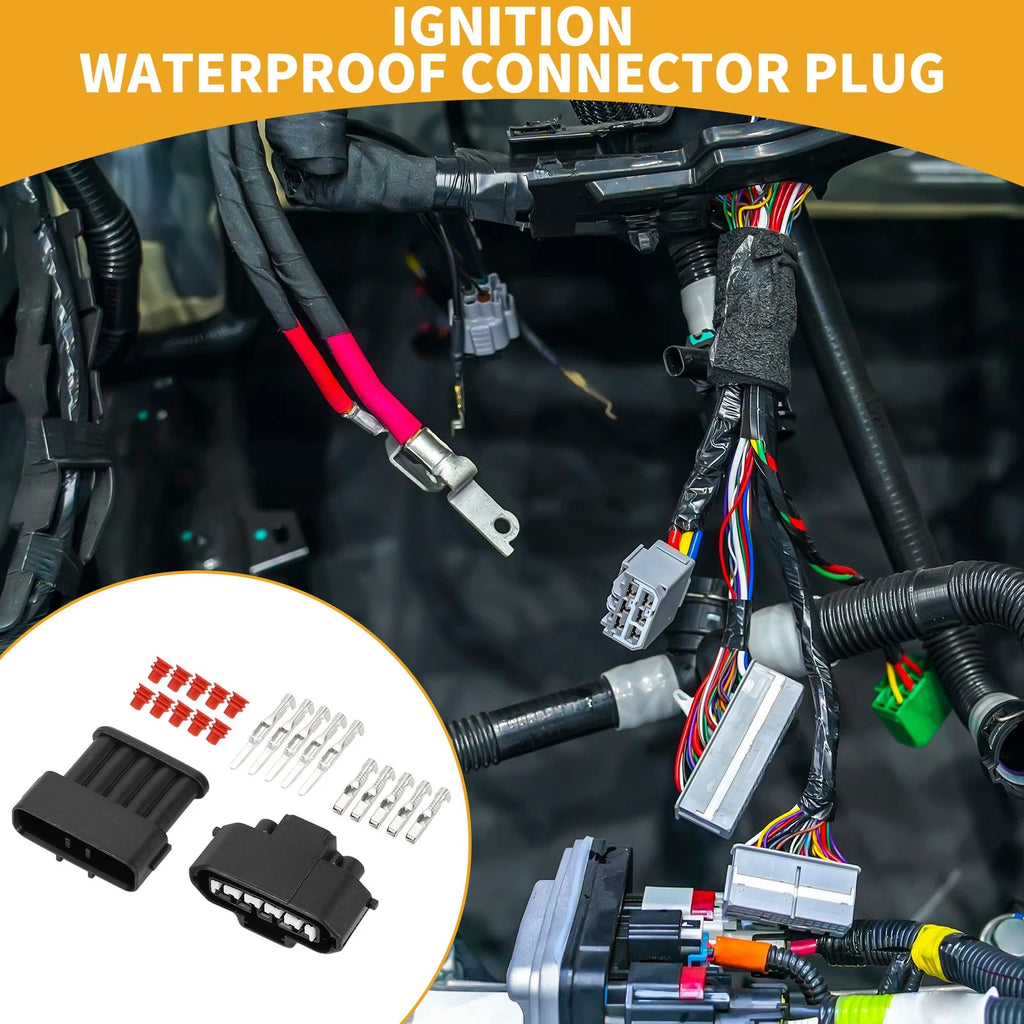 5 Pin Ignition Waterproof Connector Plug for Toyota 