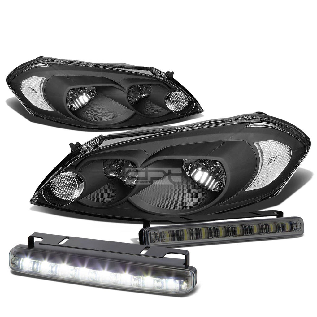 Headlight, Corner Signal & LED Fog Light Set for Chevrolet Impala (2006–2016)