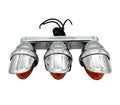 Auxiliary Mini Light Amber Lenses with Visor for Triple Use (Universal)
