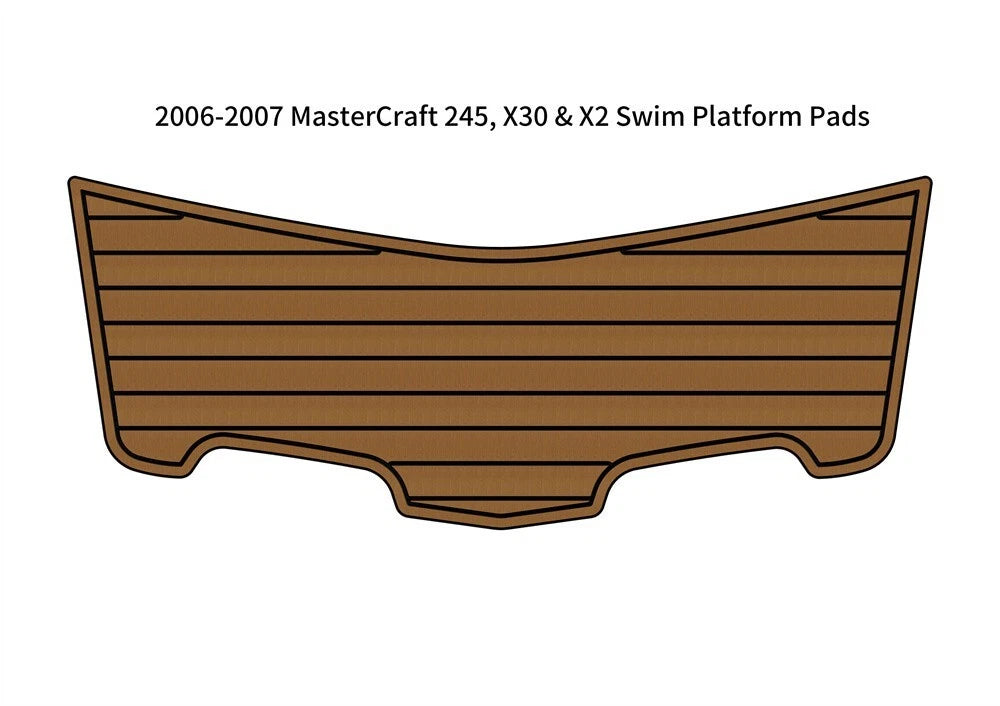 EVA Teak Deck Flooring Pad for MasterCraft 245 X30 X2 (2006–2007)