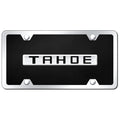 Chrome on Black Acrylic Plate Kit - Officially Licensed for Chevrolet Tahoe