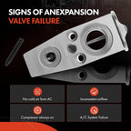 A/C Expansion Valve for Chevy Caprice SS (2011–2017) & Pontiac G8 (2008–2009)