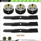 Deck Rebuild Kit Blade Spindle for Sabre 2354HV Scotts S2554 (54")