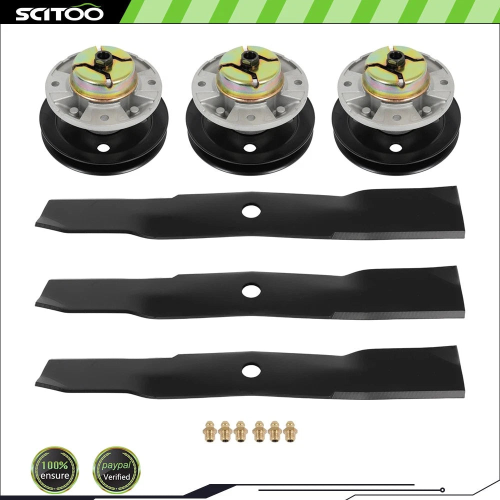 Deck Rebuild Kit Blade Spindle for Sabre 2354HV Scotts S2554 (54")