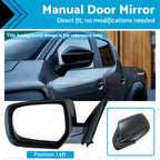 Left Manual Door Mirror for Mazda BT50 (2006–2011)