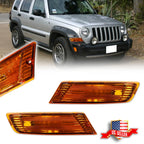 Fender Mounted Amber Marker Signal Lights for Jeep Liberty (2005–2007)