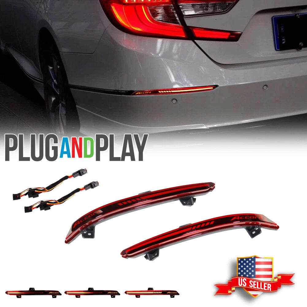 LED Tail Brake Signal Lights for Honda Accord (2018–2022)