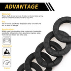 Set of 5 Oil Seal Rotary Shaft Seal NBR Rubber 45x75x10mm